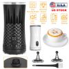 Electric Milk Frother Steamer 4 in 1 Multifunctional Hot Cold Milk Foam Maker Temperature Control Automatic Quiet Milk Warmer Latte Cappuccinos Diamon