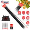 13.43FT High Reach Fruit Picker Pole with Harvest Bag Heavy Duty Fruit Picking Tool with Basket Funnels Collection Bag for Mango Avocado Lemon Apples