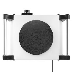 1000W Electric Single Burner Portable Heating Hot Plate Stove Countertop RV Hotplate with 5 Temperature Adjustments Portable Handles (Option: Stove SilverSingle)