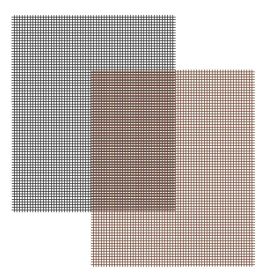 BBQ Grill Mat Non-Stick Mesh Mat Baking Sheet Liner Reusable Reversible Washable for Outdoor Gas Charcoal (Option: BBQGrillMat Black)