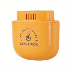 1 Pack Fridge Ninja Fridge Deodorizer - More Effective Than Baking Soda - Natural And Unscented Activated Charcoal Refrigerator Deodorizer - Fridge (Color: orange)