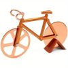Novelty Bike Pizza Slicer – Durable Stainless Steel Blade & Easy-Clean Design